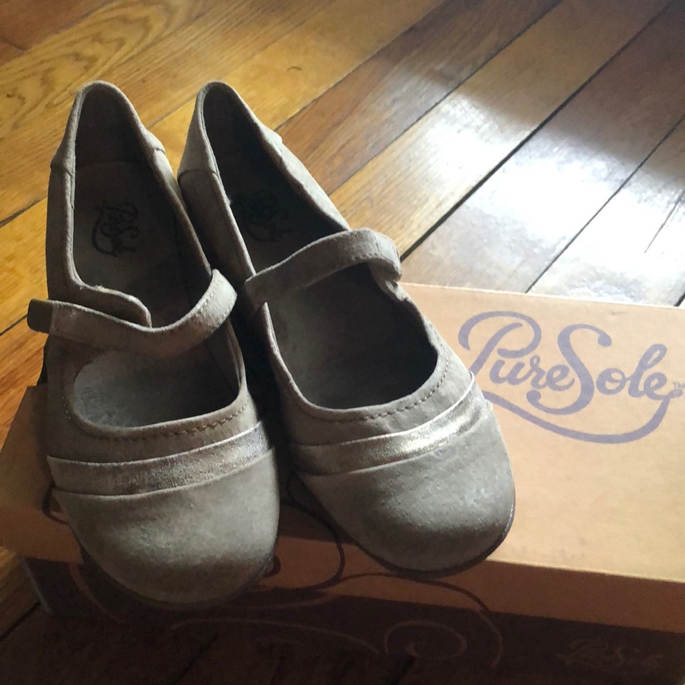 Taupe Suede Pure Sole